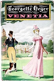 <i>Venetia</i> (Heyer novel) novel by Georgette Heyer
