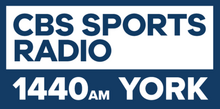 Previous logo WGLD CBS Sports Radio 1440 AM York logo.png