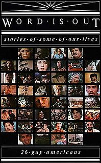 <i>Word Is Out: Stories of Some of Our Lives</i> 1977 film by Peter Adair