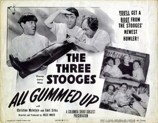 <i>All Gummed Up</i> 1947 American short film by Jules White