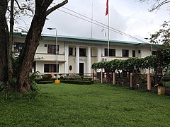 Bago City Hall with grass