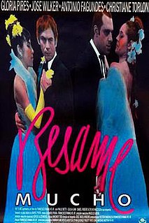 <i>Besame Mucho</i> (film) 1987 Brazilian romance drama film directed by Francisco Ramalho Jr.