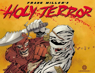 <i>Holy Terror</i> (graphic novel) 2011 graphic novel by Frank Miller