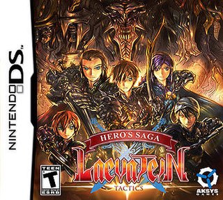 <i>Heros Saga Laevatein Tactics</i> 2008 video game