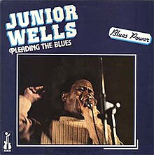 Junior Wells plaidant le blues 1979 Isabel LP.jpg