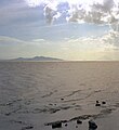 View from Tipitapa (2003). Volcanos Momotombo and Momotombito are visible in the background