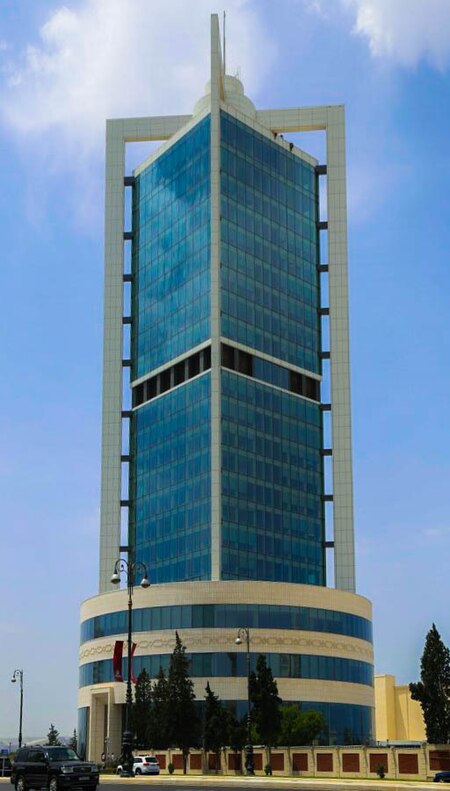 SOFAZ Tower in 2016