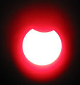 Solar Eclipse March 2006 taken at Coats Observatory.