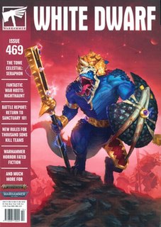 <i>White Dwarf</i> (magazine) Fantasy games magazine