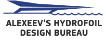 Alekseyev Pusat Hydrofoil Biro Desain logo.svg