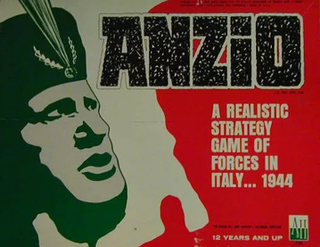 <i>Anzio</i> (game) 1968 board wargame by Avalon Hill