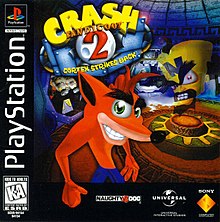 Crash Bandicoot 2 Cortex Strikes Back Game Cover.jpg