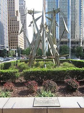 <i>Falling Water</i> (sculpture) Sculpture in Oklahoma City, Oklahoma, U.S.