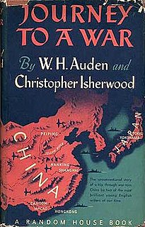 <i>Journey to a War</i> book by Christopher Isherwood