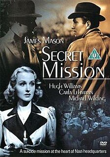 <i>Secret Mission</i> 1942 British film