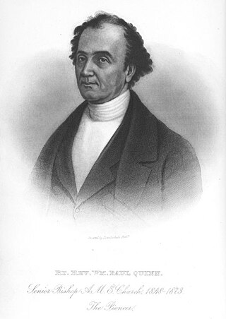 <span class="mw-page-title-main">William Paul Quinn</span> American bishop