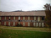 The Cattaraugus Cutlery Company building in Little Valley, New York in 2009 CattaraugusCutleryCompany.JPG