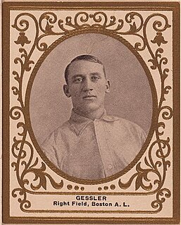 Doc Gessler American baseball player