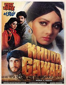 Download Khuda Gawah (1992) Hindi Movie HDrip 720p
