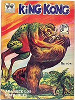 king kong comic book 1970s