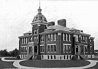 The second Kirksville High School, constructed in 1899. KirksvilleMoHigh1.JPG