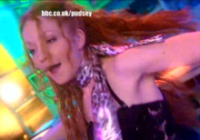 Phoebe Thomas as Maria on Children in Need
