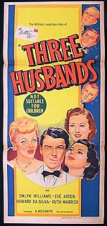 <i>Three Husbands</i> 1951 film by Irving Reis