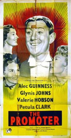 A poster bearing the film's American title: The Promoter