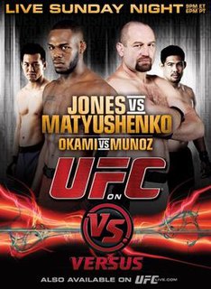 UFC Live: Jones vs. Matyushenko UFC mixed martial arts event in 2010