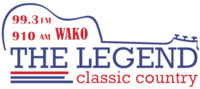 WAKO The Legend 910-99.3 logo.png
