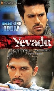 <i>Yevadu</i> 2014 film by Vamshi Paidipally