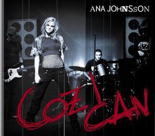 <span class="mw-page-title-main">Coz I Can</span> 2004 single by Ana Johnsson