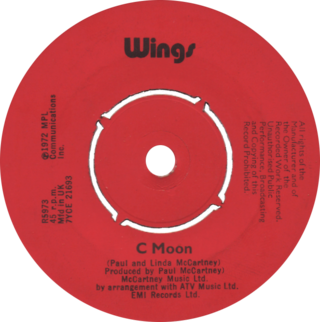 <span class="mw-page-title-main">C Moon</span> 1972 single by Wings
