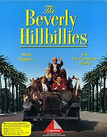 Cover art untuk tahun 1993 The Beverly Hillbillies video game.jpg