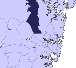 <span class="mw-page-title-main">The Hills Shire</span> Local government area in New South Wales, Australia