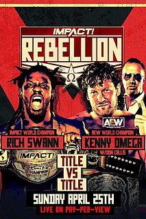 <span class="mw-page-title-main">Rebellion (2021)</span> 2021 Impact Wrestling event