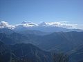 Views seen from malika dhuri to the east showing Mt. machhapuchchhre