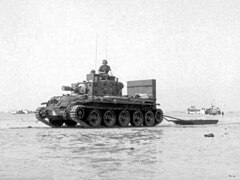 Churchill Mk IV AVRE Tank Graye-sur-Mer D-Day 1944 Memorial