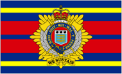 Camp flag of Royal Logistic Corps Royal Logistic Corps Flag.png