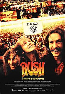 <i>Rush: Beyond the Lighted Stage</i> 2010 film by Sam Dunn, Scot McFadyen