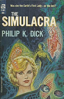 <i>The Simulacra</i> 1964 novel by Philip K. Dick