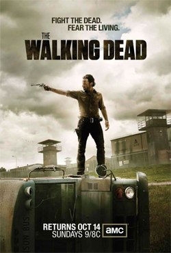 Promotional poster and home media cover art featuring Rick Grimes