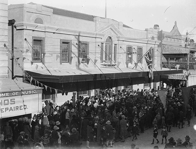 The opening of the second Auburn Town Hall, Auburn Road, 12 July 1927.