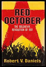 Dust jacket of the first edition of Daniels' book ''Red October'' (1967).