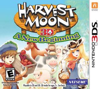 <i>Harvest Moon 3D: A New Beginning</i> 2012 video game