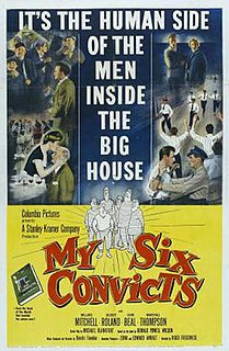 <i>My Six Convicts</i> 1952 film by Hugo Fregonese