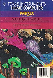 <i>Parsec</i> (video game) 1982 video game