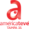 WSPF-CD logo used until 2022, when the America Teve affiliation moved to the station's fifth subchannel. WSPF-CD America Teve Tampa logo.png