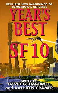 <i>Years Best SF 10</i> book by David G. Hartwell