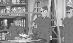 "A Stripe for Frazer" – a scene from the animated episode